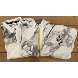 Adidas Texas A&M Aggies Coaches Sideline Lot Hoodie Pullover Polo 2XL 3XL